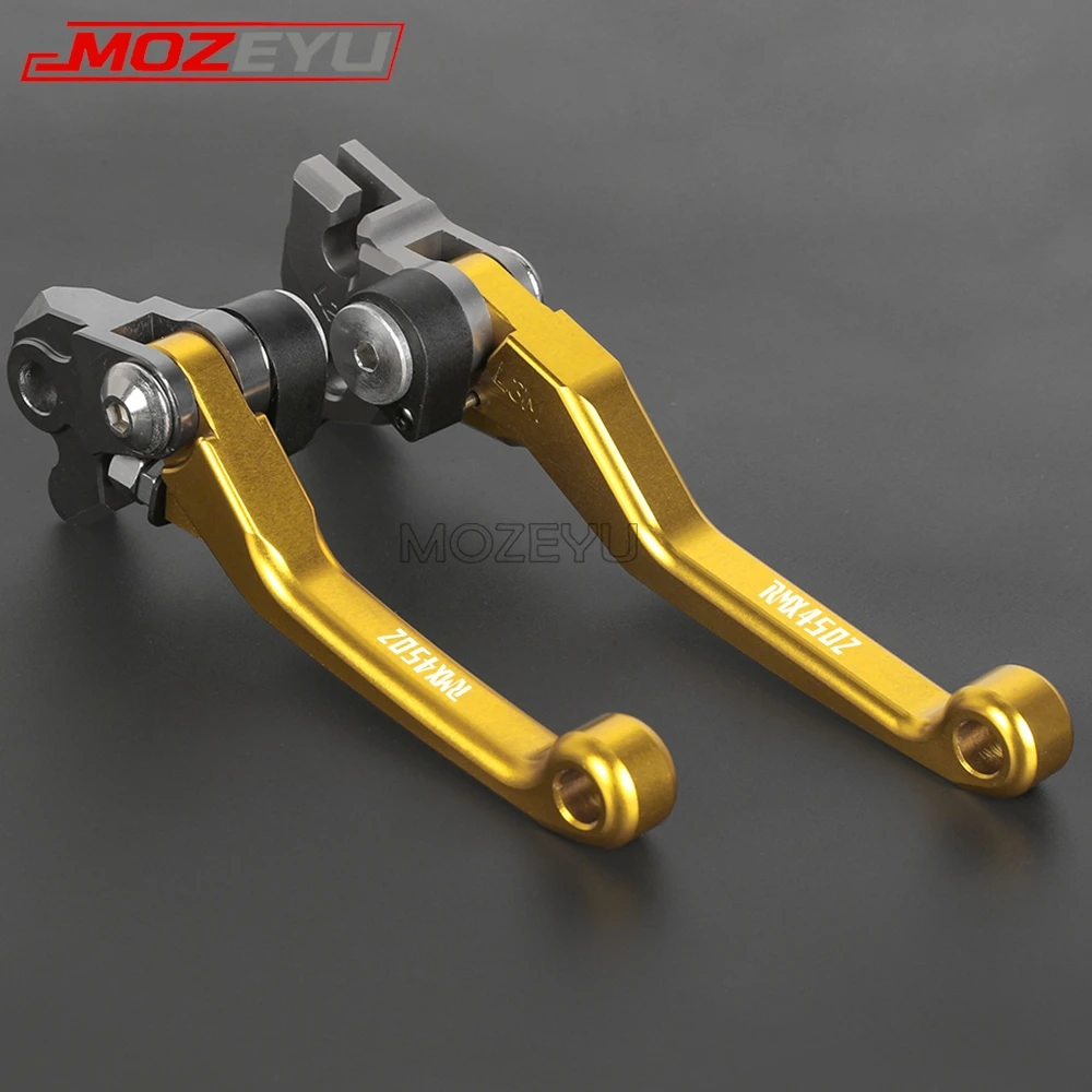 Dirt Bike Handle Hand Handlebar Pivot Brake Clutch Levers For SUZUKI RMX450Z 2010 2018 2011 2012 2013 2017 2016 2015 RMX 450 Z view 4