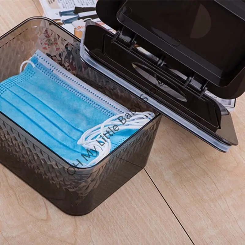 M76C Khăn lau chống trượt Hộp đựng khăn giấy cho hộp đựng có vòng đệm chống ẩm Nắp an toàn Khăn lau chống bụi Giá đỡ Khăn ăn văn