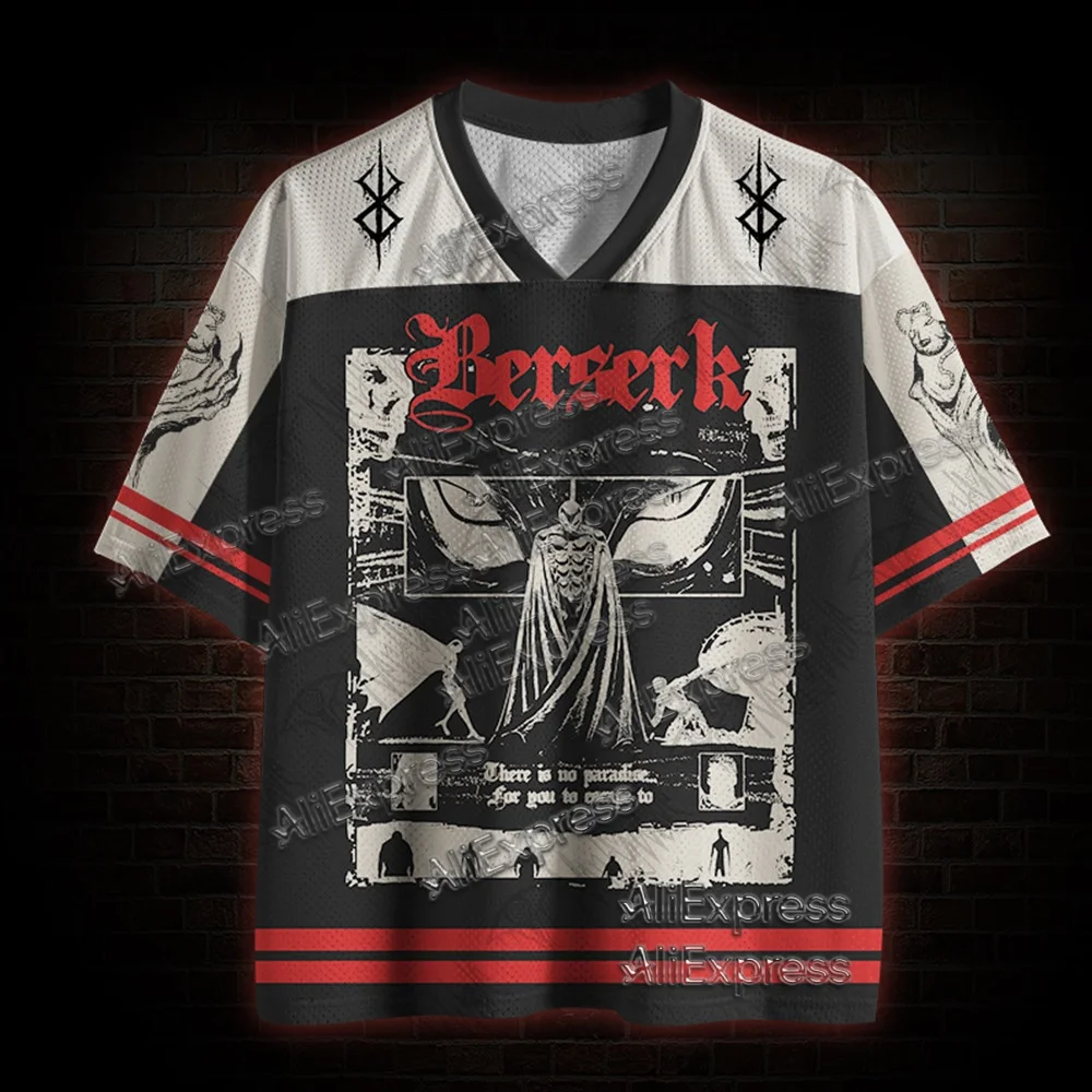 Hot Selling Street Fashion Quick Drying Mesh Sportswear, Adult and Children's V-neck Breathable T-shirts, Horror Movie Series