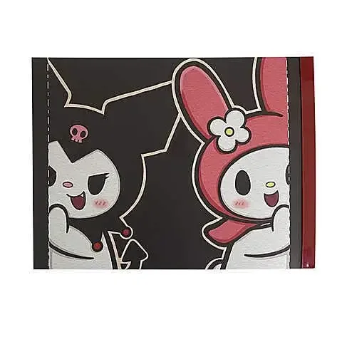 MINISO Sanrio Melody Car Wash Label Sticker Cartoon Kuromi Little Devil Cinnamon Dog Lady Car Door Rear Cover Decoration Sticker