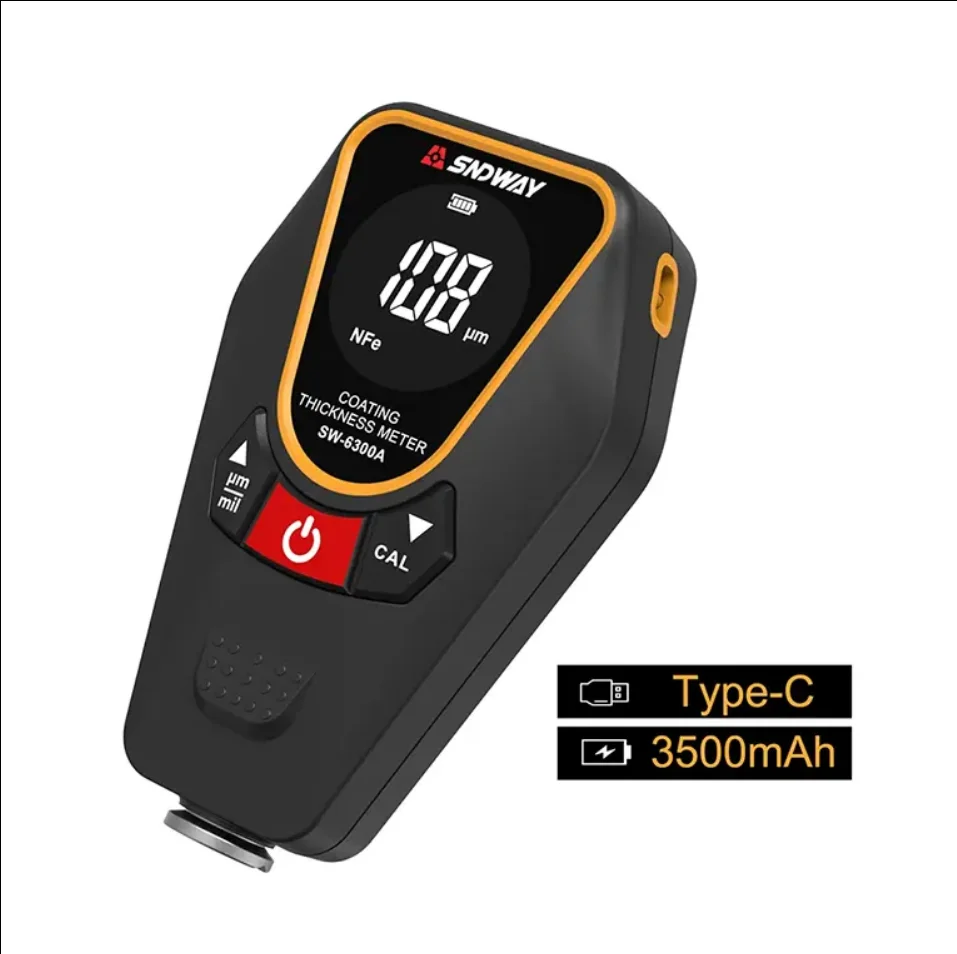 

SW-6300A Digital Thickness Gauge Width Measuring Instruments Thickness Gauges Paint Film Coating Tester SW-6300A