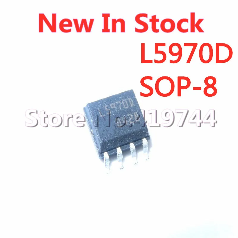 5PCS/LOT L5970D L5970D013TR SOP-8 Buck Regulator In Stock NEW original IC
