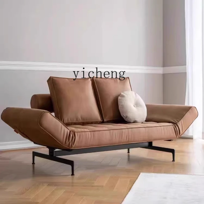 

ZC modern simple living room bedroom balcony study cloakroom adjustable sofa bed chaise longue
