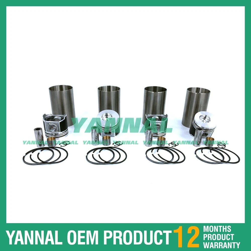 Cylinder Liner Kit For Kubota V2003-DI Engine Parts