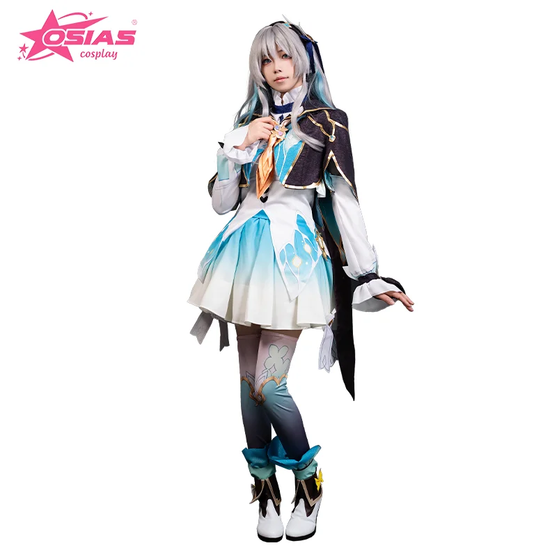 

OSIAS Firefly Cosplay Costume Set Firefly wig Firefly shoes Honkai: Star Rail