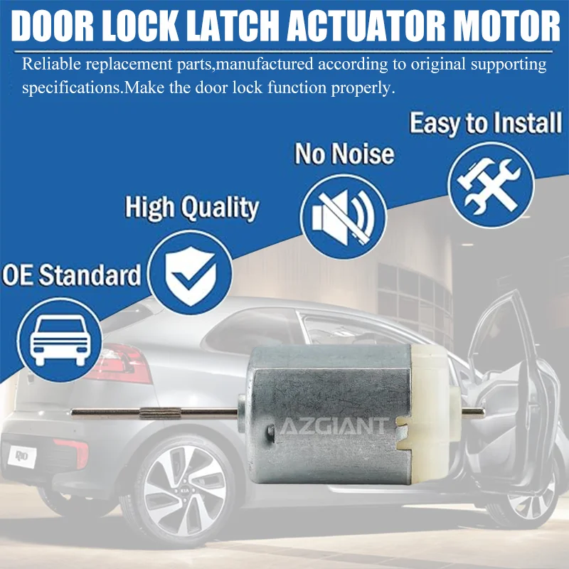 

4pcs Knurled shaft Motor FC280 for Kia Rio 3 Door Lock Motor HYUNDAI SANTA FE 2.2 DIESEL