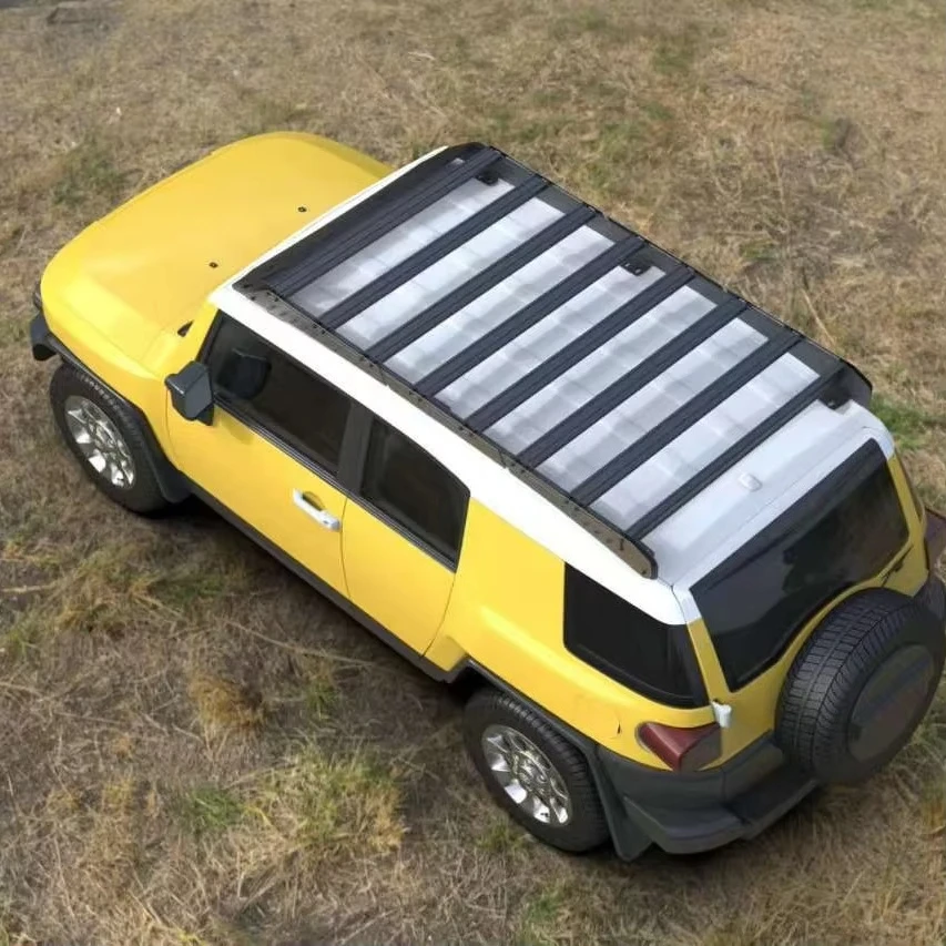2007-2022 FJ Cruiser Roof Platform Rack Cross-Border Steel Luggage Rack for FJ Roof 3