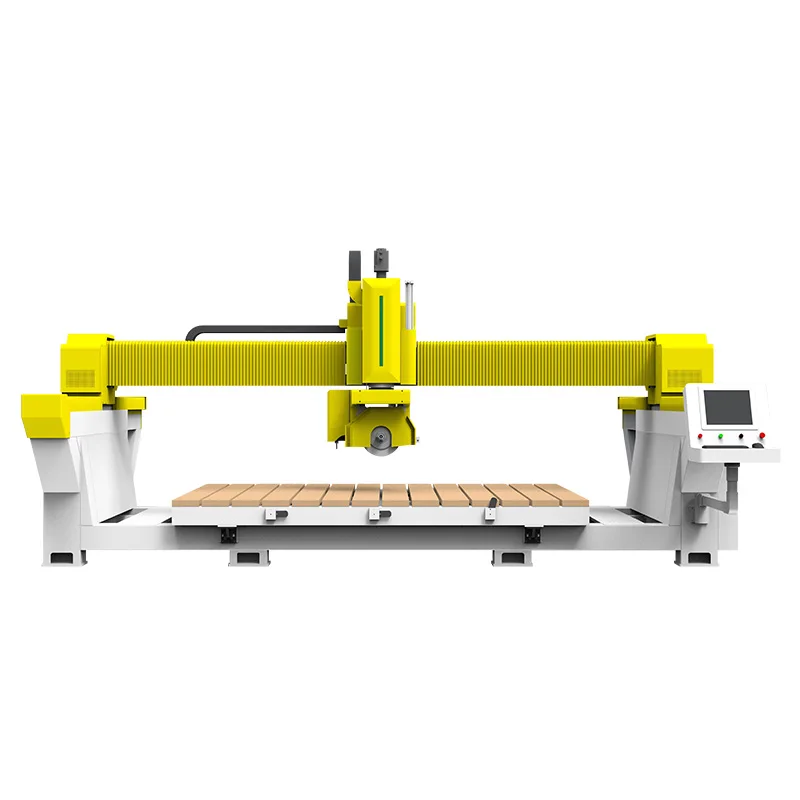 Stone Cutting Machine Price Bridge Saw 5 Axis Grave Stone Carving and Printing Machine