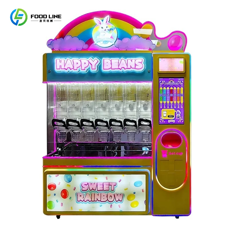 2026 New Arrived Chocolate Beans Vending Machine Self-service Candy Beans Vending Machine Unattended Fully Automatic Sugar Beans