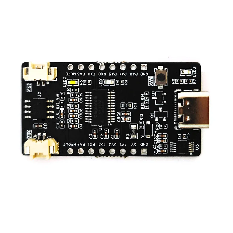 Offline Voice Recognition Development Board, Custom Wake Word Programmable Module, UART/GPIO Voice Control for CI1302 Compatible