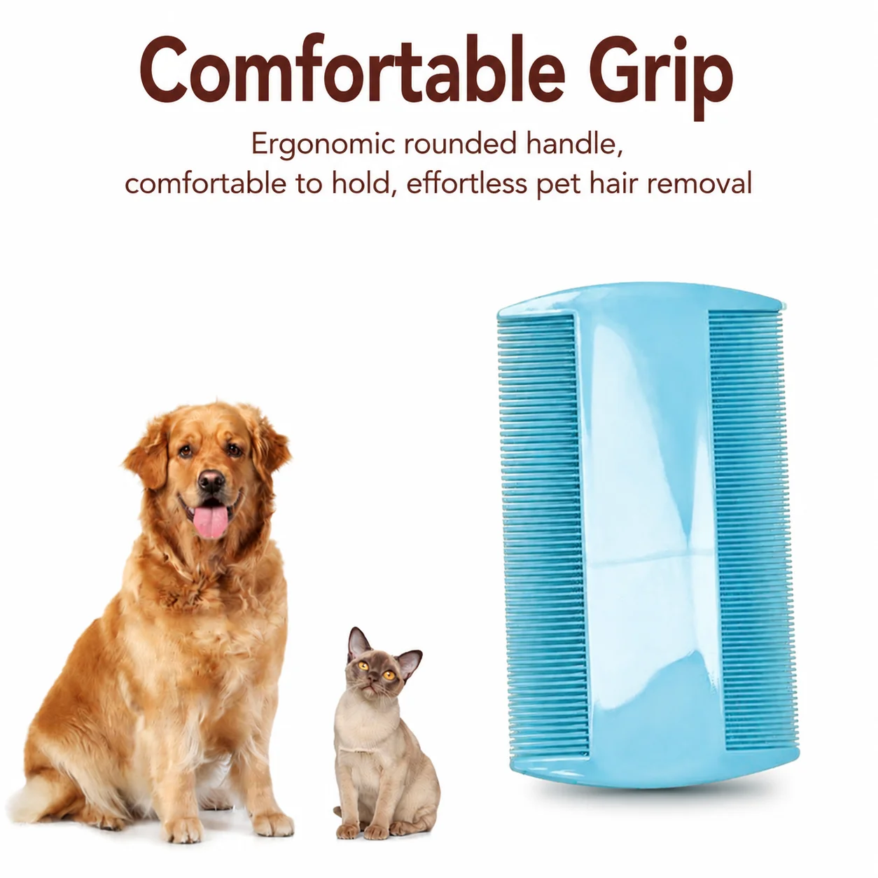 Double-Faced Head Lice Comb Fine Tooth Comb for Lice Removal Hair Detangler Scalp Care Tool for Removing Dandruff Hair Care Esse