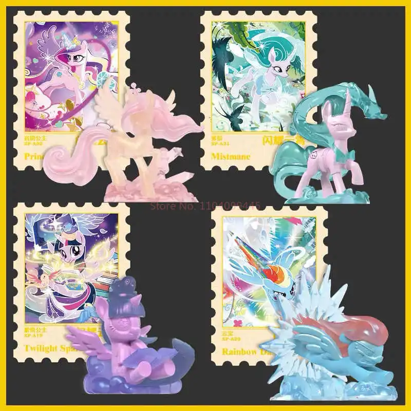 Kayou My Little Pony Rubber Doll Episode 1, Sparkling Space Princess Flowing Light Edition Pinkie Pie Fluttershy Rarity Prezent dla dzieci