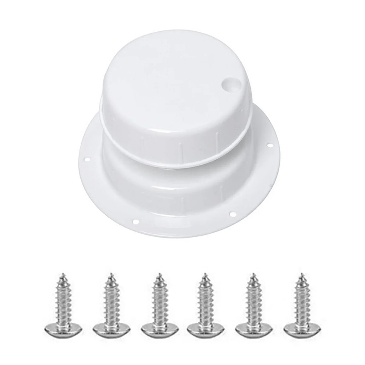 

RV Plumbing Vent Cap RV Roof Vent Cap RV Roof Sewer Vent Cover for 1 to 2 3/8 Inch Pipe HJ403 White