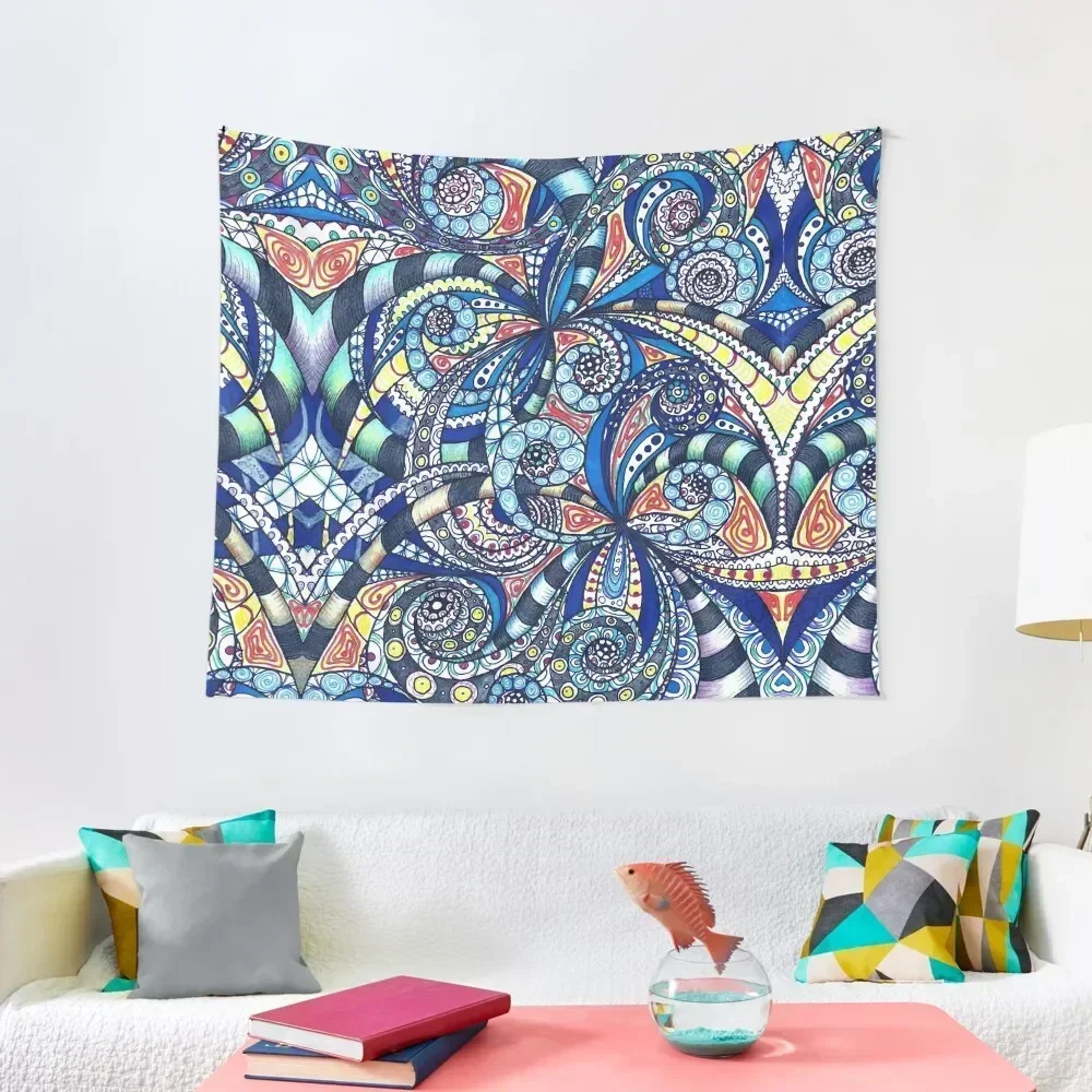 

Drawing floral abstract background Tapestry Bedroom Decorations Kawaii Room Decor Korean Room Decor Tapestry