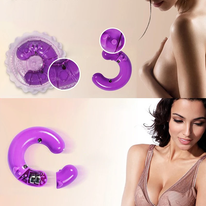 1 Pair G spot Stimulation Nipple Clip Vibrators Nipple Breast Massage Nipple Sticker Vibrators Sex Toys for Women