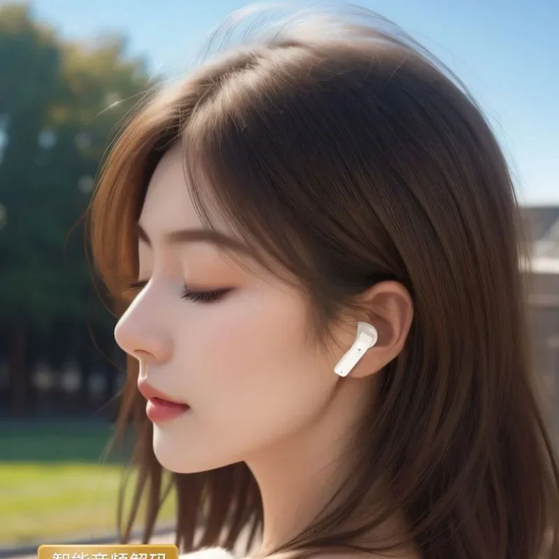 Xiaomi หูฟัง J06 TWS Hifi ของแท้, หูฟังบลูทูธเพลงลดเสียงรบกวนสำหรับ iPhone แอนดรอยด์หูฟังพ็อดไร้สาย