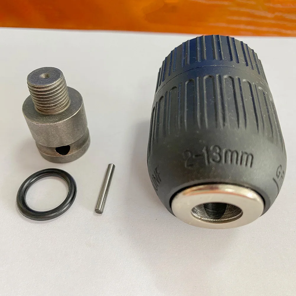 1 مجموعة 1 مجموعة تشاك كهربائي دائم ثلاثة الفك تشاك اليد ضيق الحفر محول ل تأثير الحفر المطرقة أداة استبدال أجزاء #6