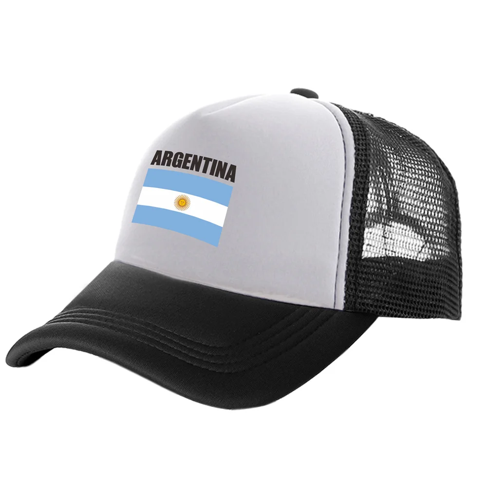 Argentina Trucker Caps Men Argentina Hat Baseball Cap Cool Summer Unisex Mesh Net Caps