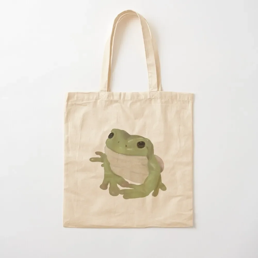 

Cottagecore Frog 2 Tote Bag custom fabric bag sacs de shopping Tote Bag
