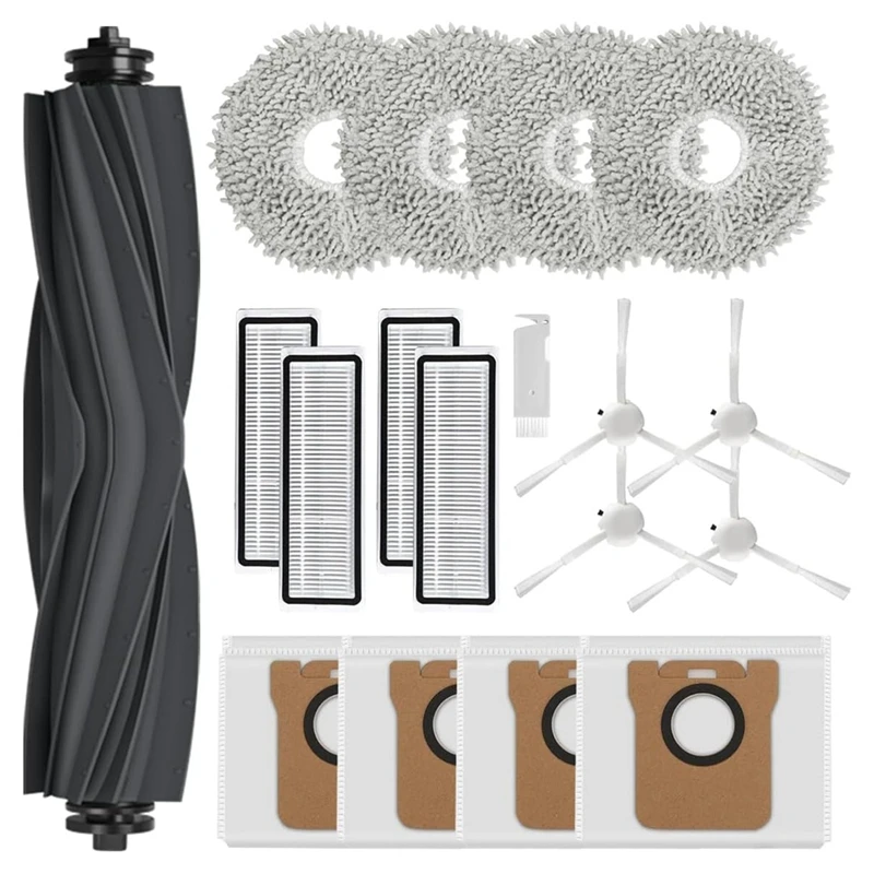 ترقية! مرشحات Hepa وسادات ممسحة للدريم ، أجزاء أكياس الغبار ، L10S الترا ، L10 الترا ، L10S برو ، X10 بلس ، فرشاة جانبية رئيسية