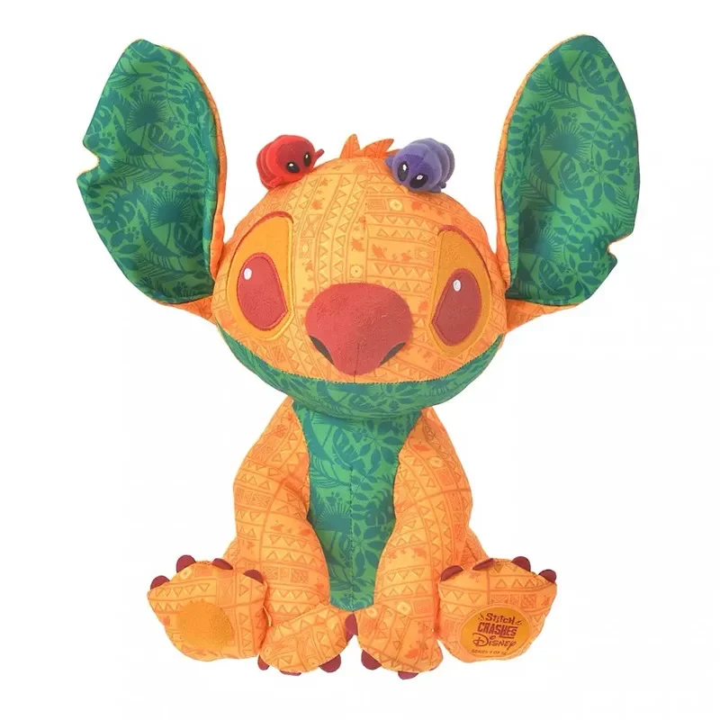 Hot 38cm Cartoon Kawaii Stitch Plush Toys Dolls Colourful  Anime Toys Lilo and Stitch Plush Stuffed Toys Birthday Gifts for Kids