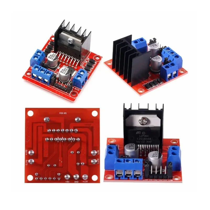 L298N Motor Driver Controller Board L298 Module For Arduino Dual H Bridge DC Stepper Motor Smart Car Robot