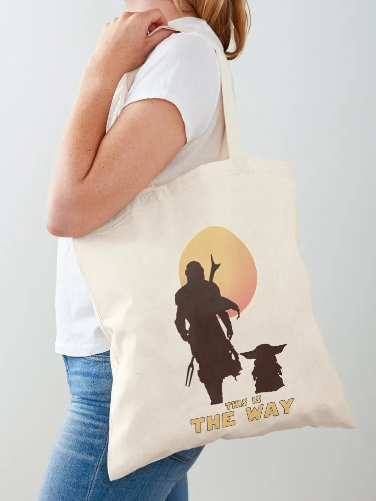 

This is The Way Tote Bag tote bag canvas sacs de shopping shoping bag shopping logo