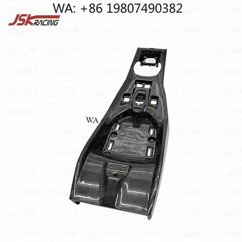 Wmwmnu Dry Carbon Fiber Interior Gear Shift Surround Trim for 812 GTS 2017-2020 Car Accessories Dashboard Decor Panel