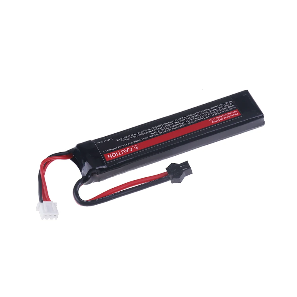 7.4V 2500mAh 30C 2S LiPo Battery Rechargeable Battery for RC Car Boat Airplane