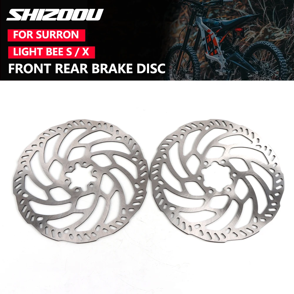 モトクロスアルミフロントリアブレーキディスクローター交換用-surron-sur-ron-電動ダートバイクオフロードバイク部品