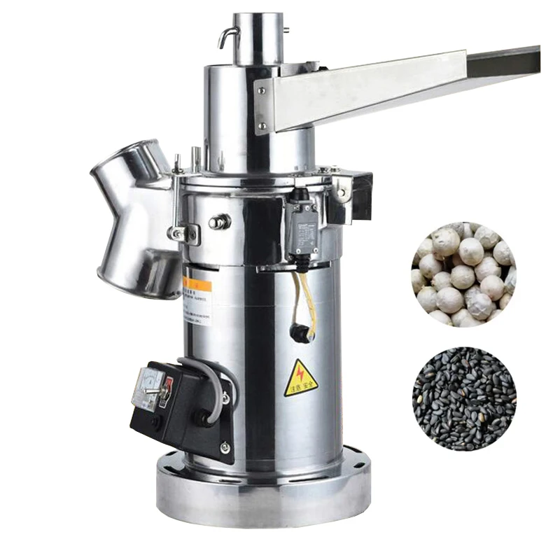 

20KG / H Electric Food Grinder Powder Machine Grain Spice Coffee Bean Pulverizercom Mercial Household Crusher