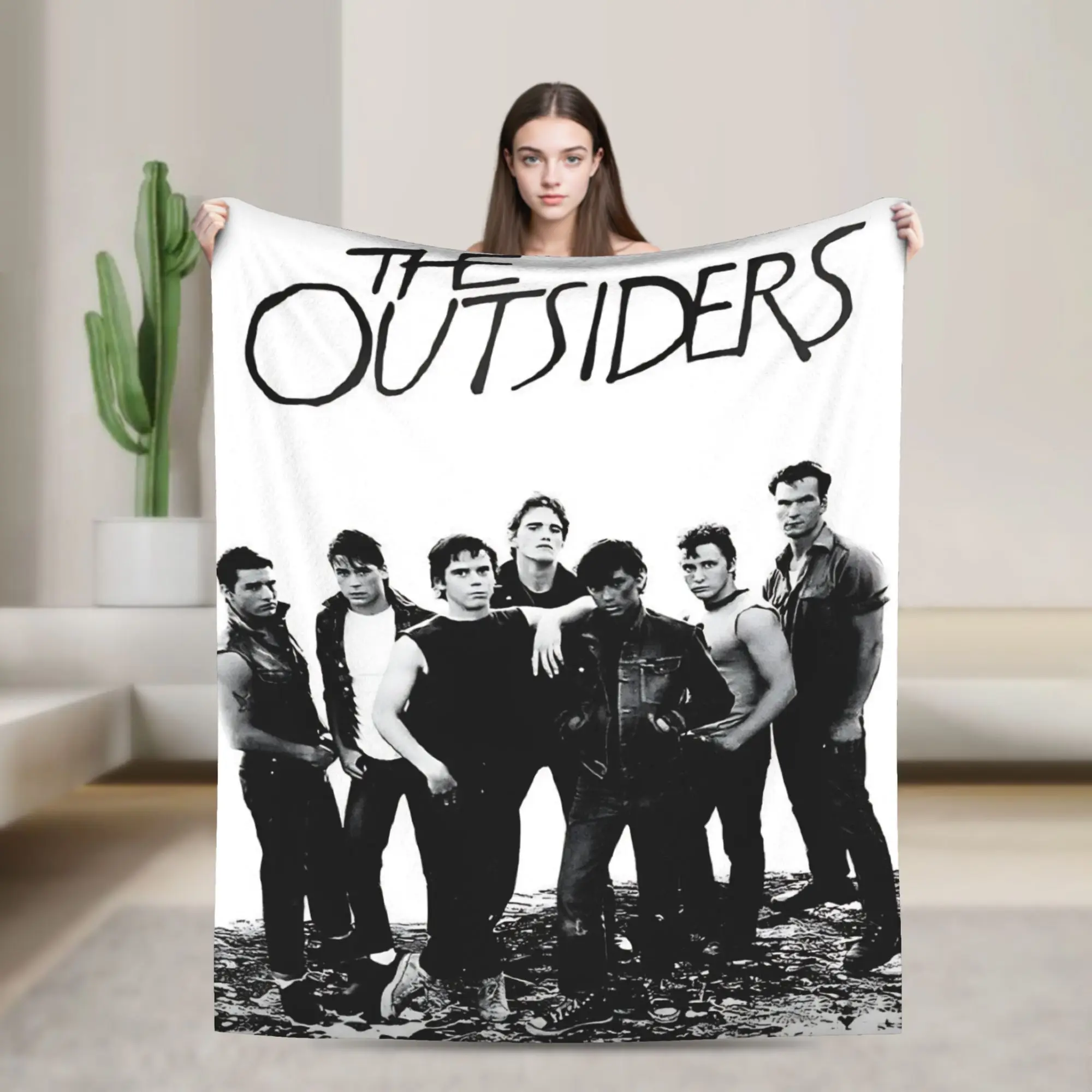 The Outsiders Movie Blanket Multiple Sizes Soft and Lightweight  Throw Blankets for Couch Sofa and Bed