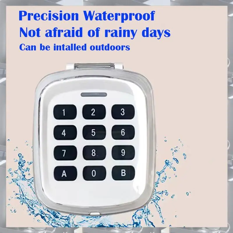 

Hot Selling-Multi-Frequency 280-868Mhz 280-868Mhz Gate Garage Door Key Wireless Keypad Code Remote Control Door Opener,Multi-Fre