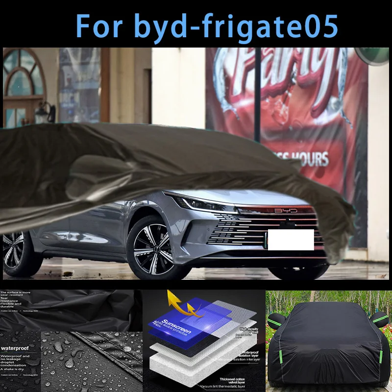 

For byd-frigate05 Outdoor Protection Full Car Covers Snow Cover Sunshade Waterproof Dustproof Exterior Car accessories