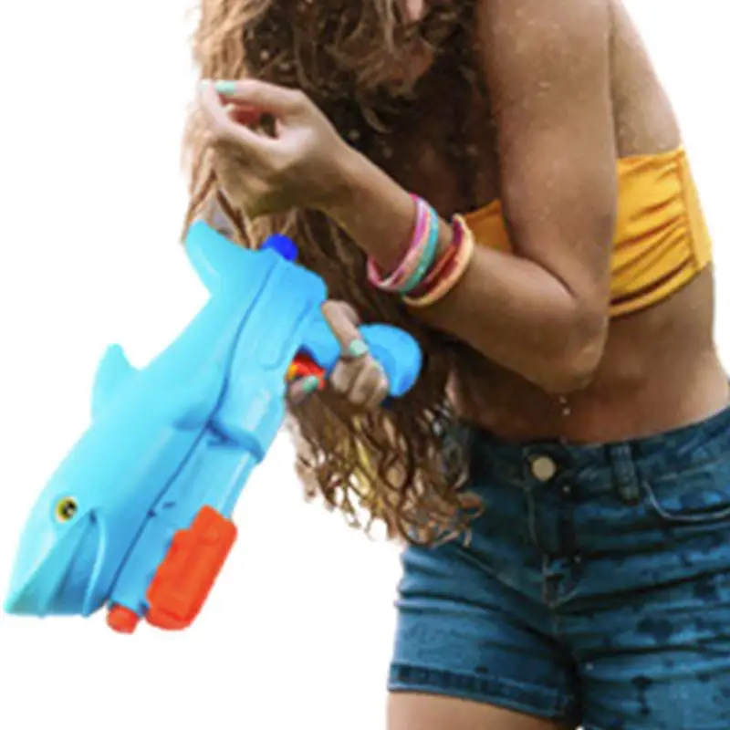 

Sharks Water Guns For Kids Long Range High Capacity Water Guns For Kids Multicolor Squirt Guns For Swimming Pool Beach Water