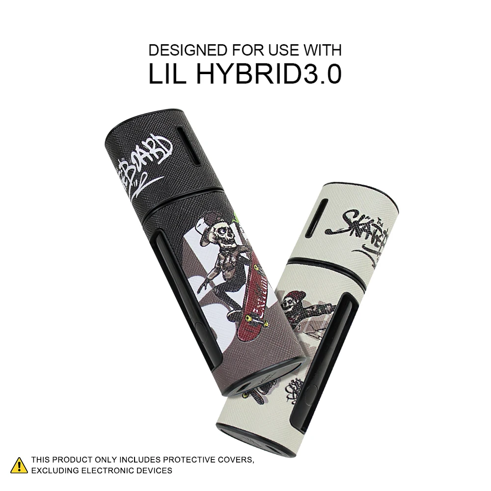 PU leather protective case suitable for LiL HYBRID 3.0, a fashionable and trendy protective accessory for electronic cigarettes. view 3