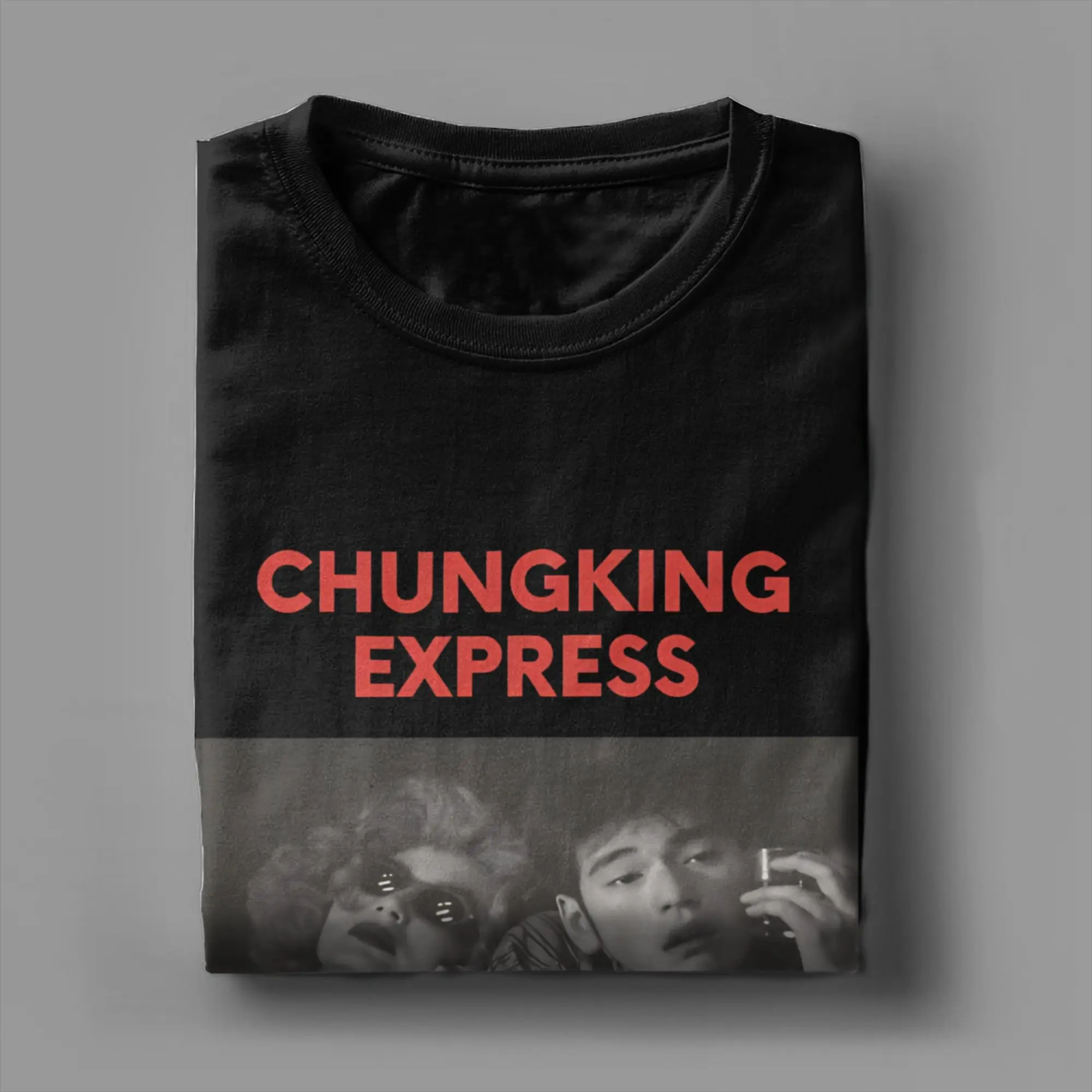 Men's T Shirt Chungking Express Wong Kar Wai  T Shirts Hip Hop  Summer Tees Streetwear 100 Cotton Clothes Gift
