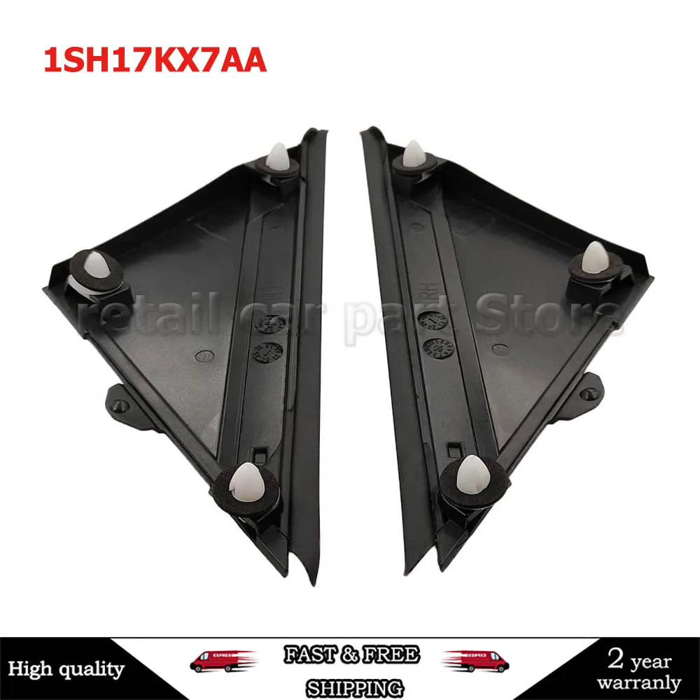 1SH17KX7AA Molding Door Mirror Triangle plate Cover For FIAT 500 2012-2019 Flag Cover Front Window A-pillar Triangle