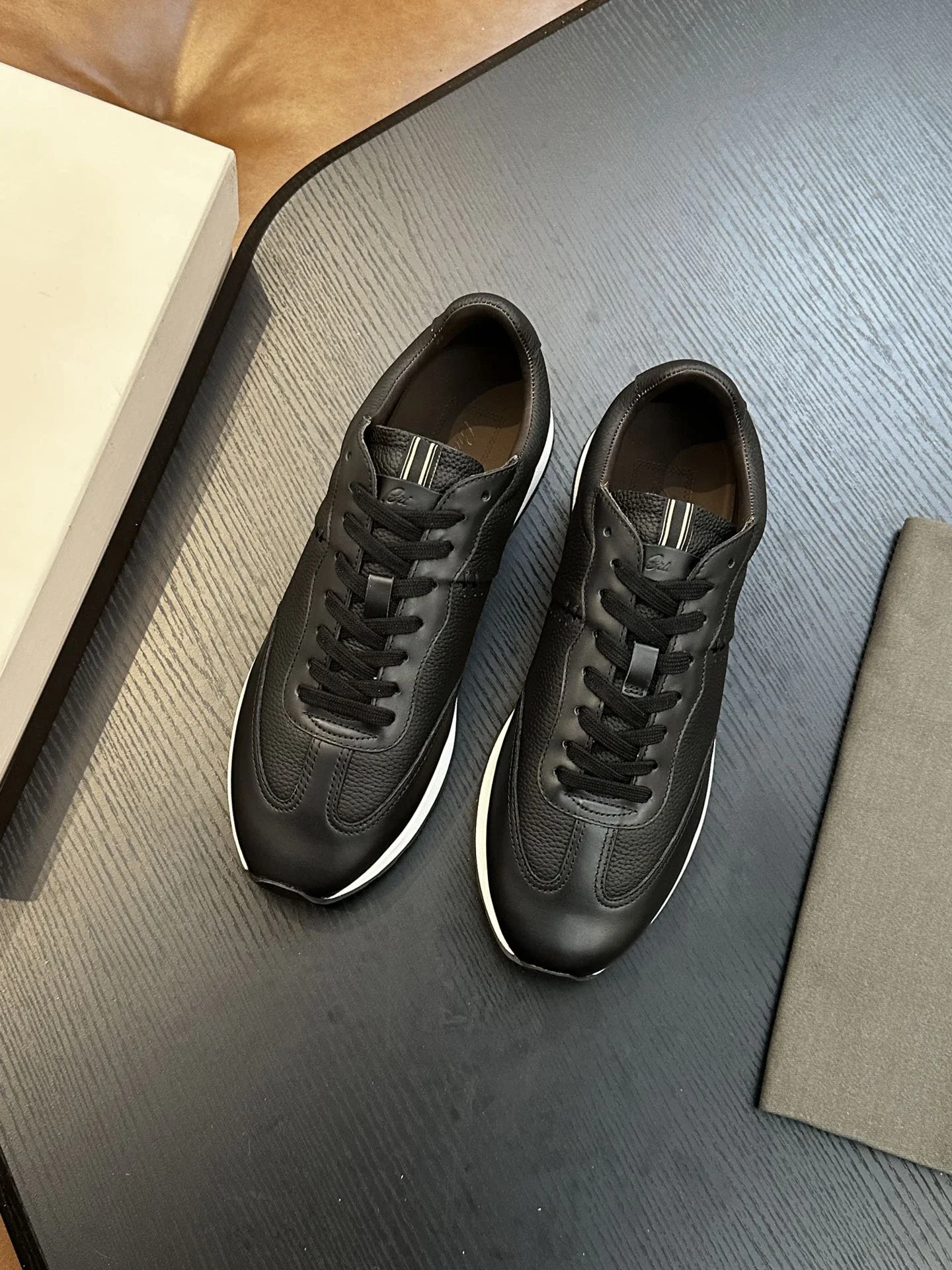 OECHSLI Shoes cowhide 2025 new casual sports outdoors business quality comfort work fashion Men‘s European big size 38-46