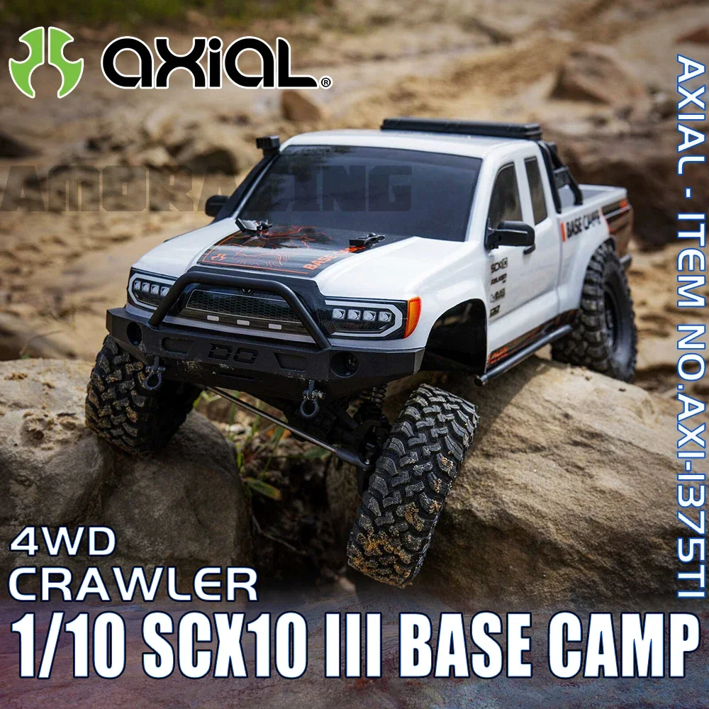 AXIAL SCX10 III Base Camp  Rock Crawler RTR 4WD 1/10 RC Electric Remote Control Model Car Rock Crawler Adult Children's Toys