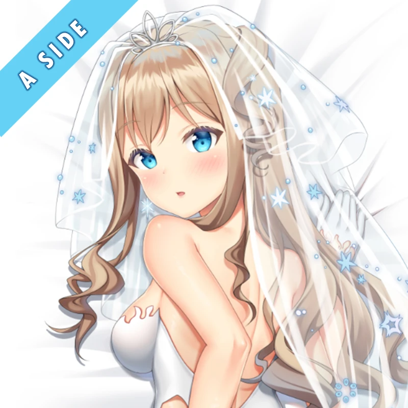 소녀 게임 전선 KP31 꽃 웨딩 다키마쿠라 포옹 바디 베개 케이스, 긴 쿠션 커버, 오타쿠 침구 선물, 160X50cm