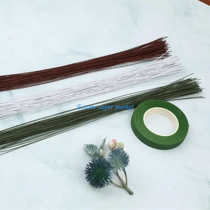 090B Creatieve bloembindgereedschapset Veelzijdige bloemschikgereedschappen Draagbaar ijzerdraad voor creatieve projecten