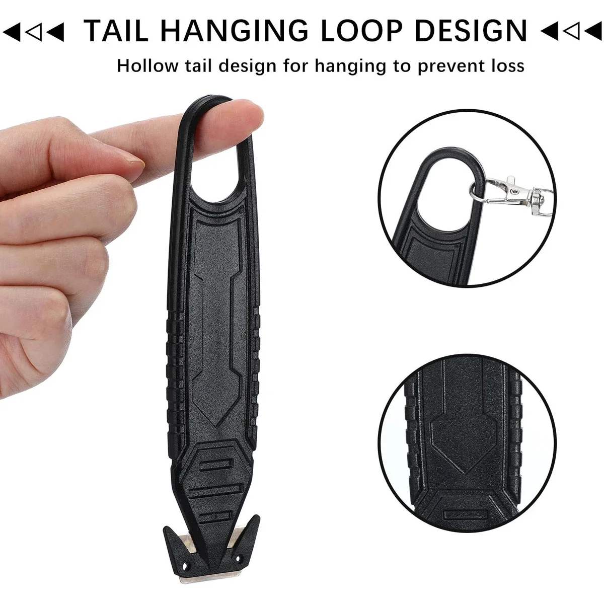 1pc Box Cutter Knife Cutter Knife for Cardboard Cardboard Letters Work Bags Belts Tool Tape Dispenser