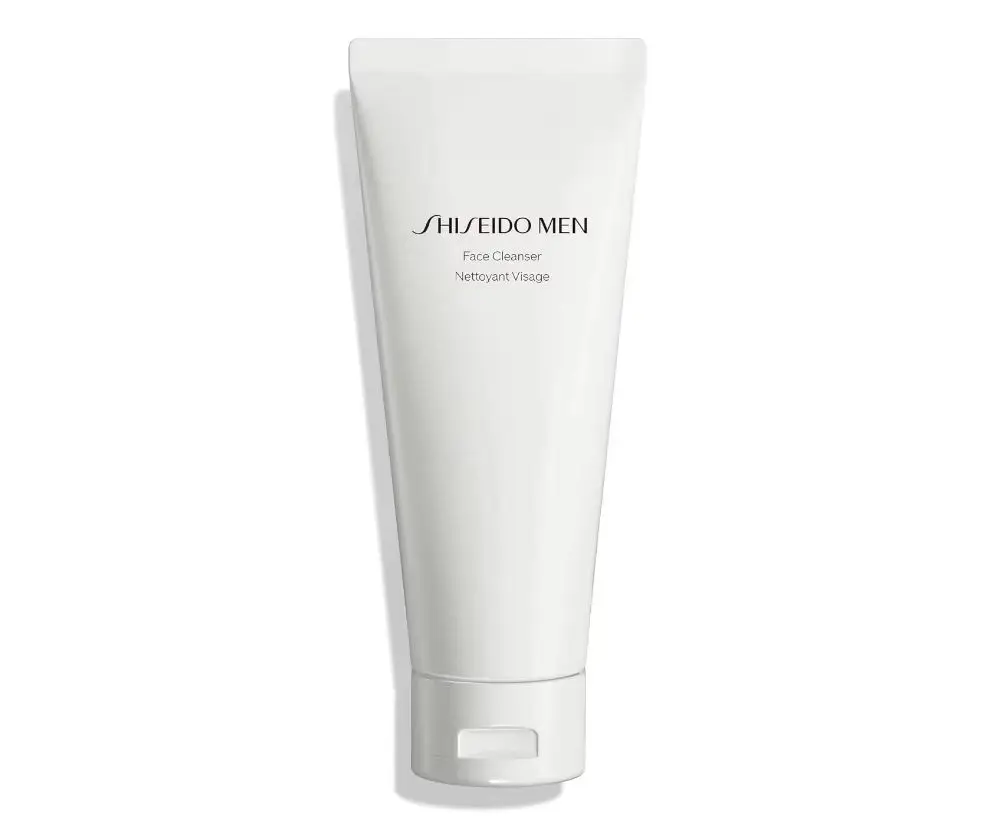 SHISEIDO Men Face Cleanser 125ml, Removes Dirt, Oil & Debris, All Skin Types, Original Japanese Skin Care, Beauty Health Care