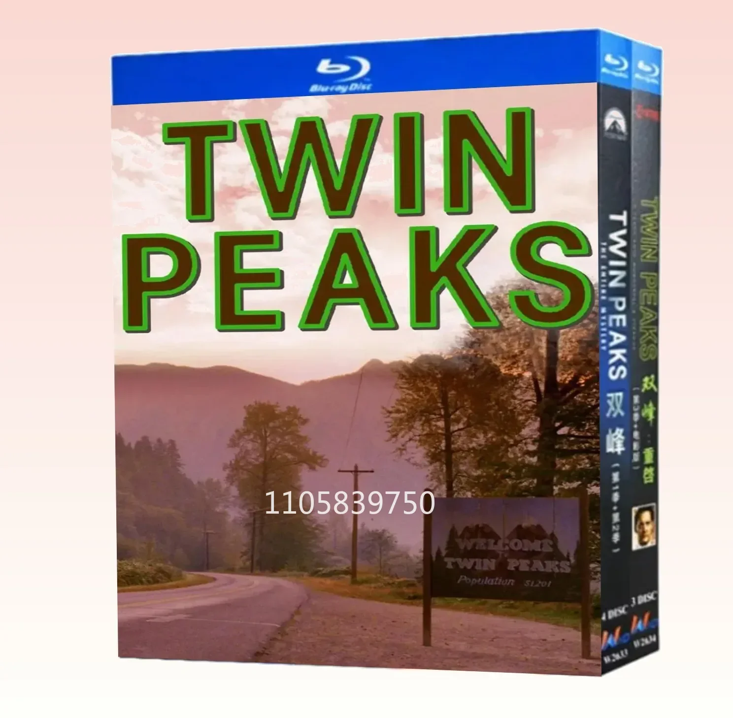 Twin Peaks Season 1-3 Blu-ray 7disc disc  High Definition BD