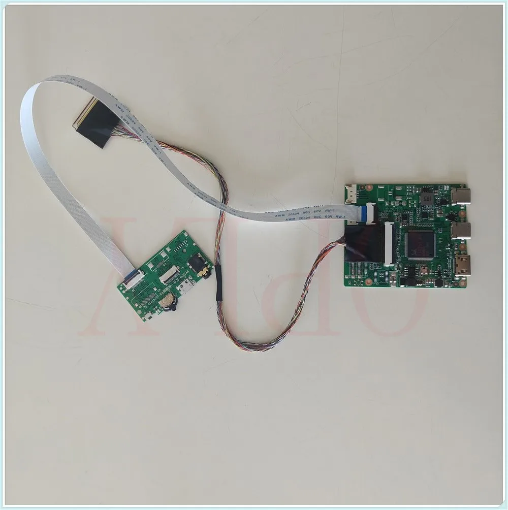 

For LTN173KT02 LTN173KT03 17.3" 1600X900 LVDS 40pin screen monitor LCD LED DIY 2 TYPE-C MINI HDMI-compatible Control Board kit