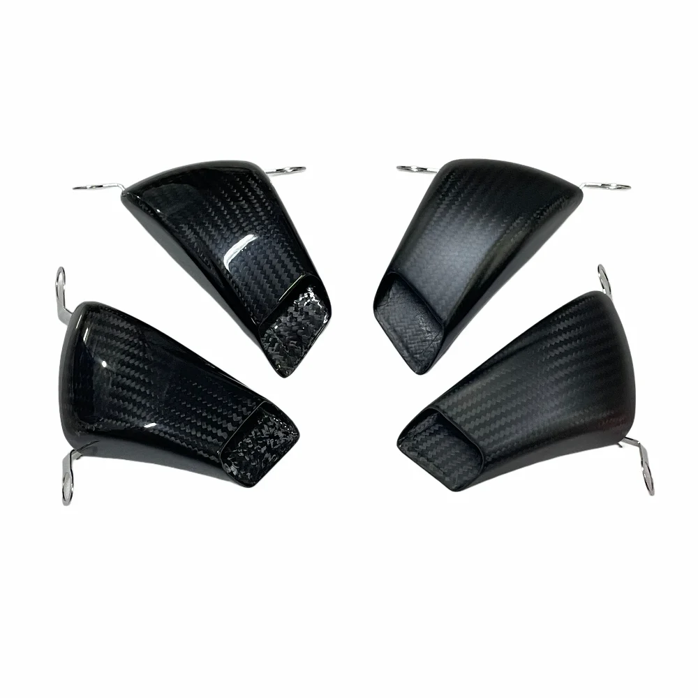 For Aprilia RSV4 RSV4 RR RSV4 Factory 2015-2025 100％ Carbon Fiber Motorcycle Front Brake Air Duct Caliper Radiator Cover