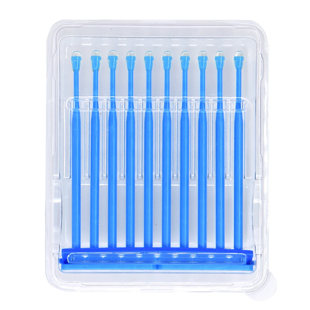 

20pcs/box Dental Applicator Sticks Adhesive Tip for Tooth Crown Porcelain Veneer Disposable Dental Materials Brush Applicato