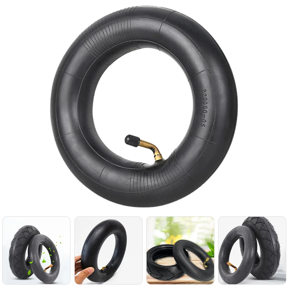 

8-Inch Inflatable Scooter Tire Kit Replacement Tube Shock Absorption Durable Rubber Electric Scooter Accessory For Various