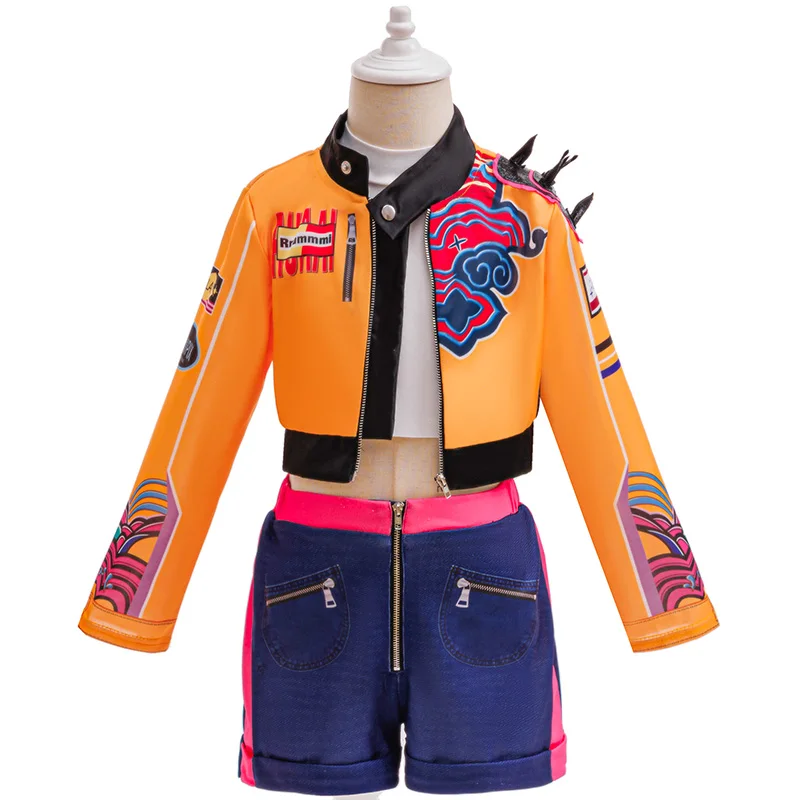 Costume décontracté quotidien pour filles, veste de Costume brillante avec motif brodé de chanteur Pop coréen, Costume de scène de spectacle de chanteuse